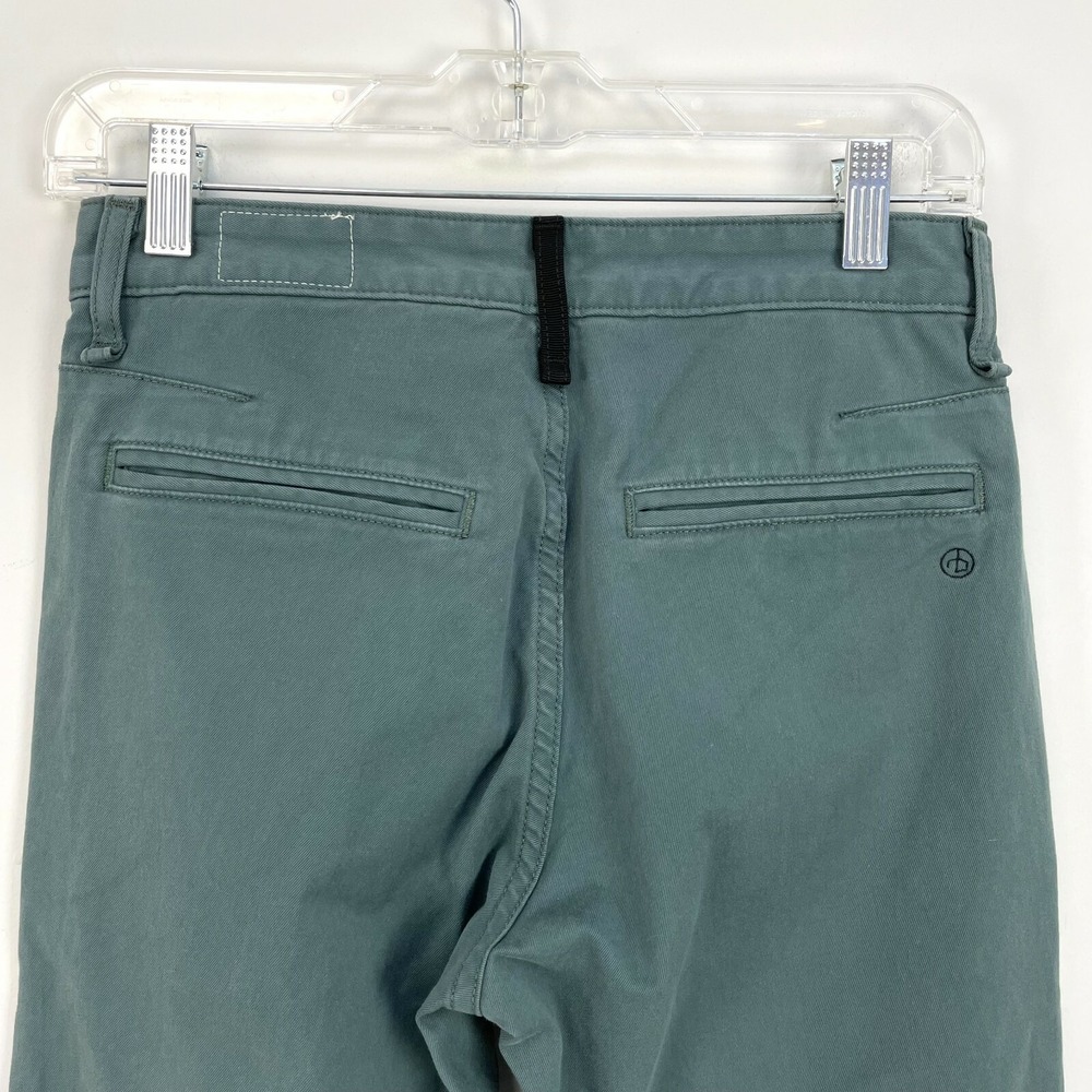 Rag & Bone Womens 28 Chino Pants Fatigue Green Slacks Preppy Casual Straight Leg - Picture 4 of 10